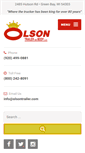 Mobile Screenshot of olsontrailer.com